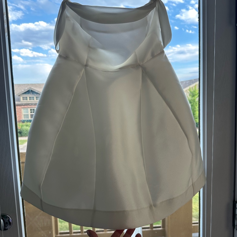 BHLDN Strapless White Dress - Picture 7 of 7